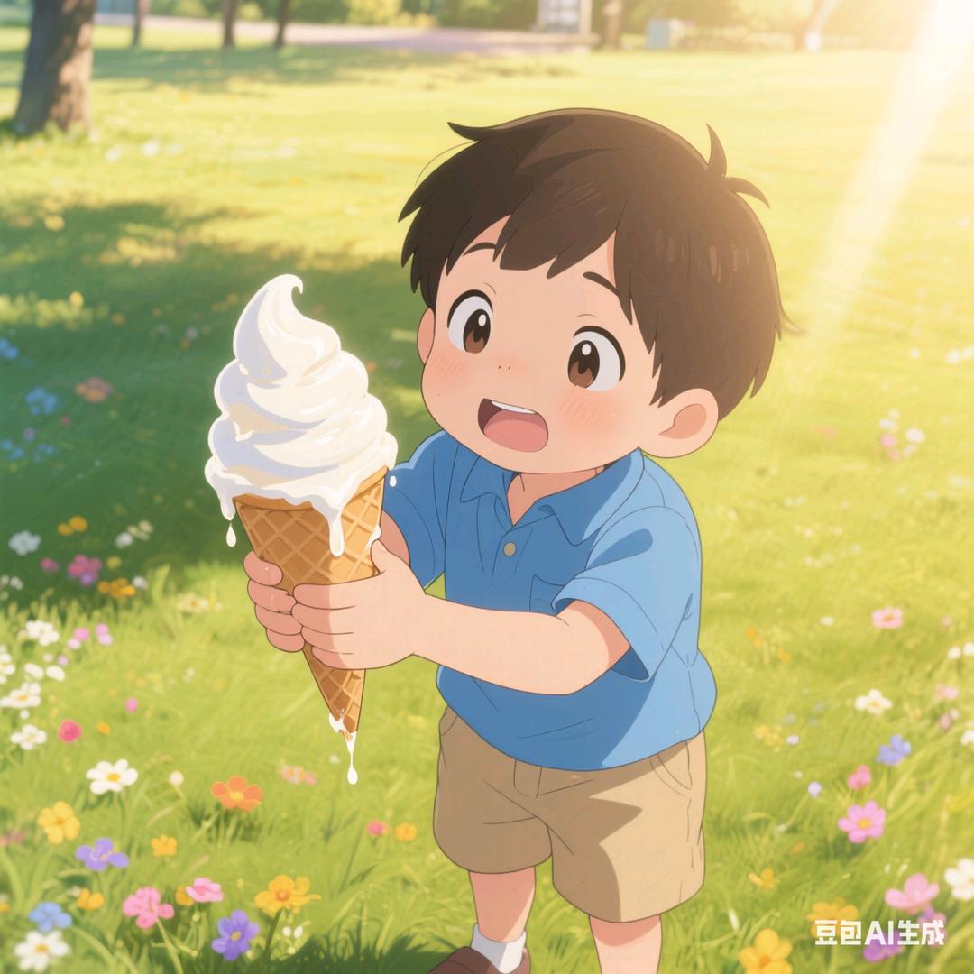 小心甜筒吃太多