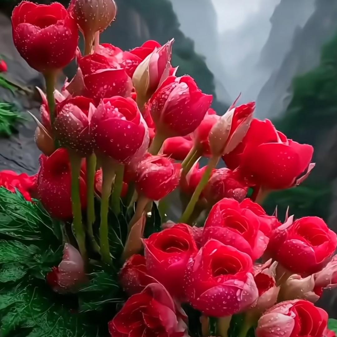 小雨…