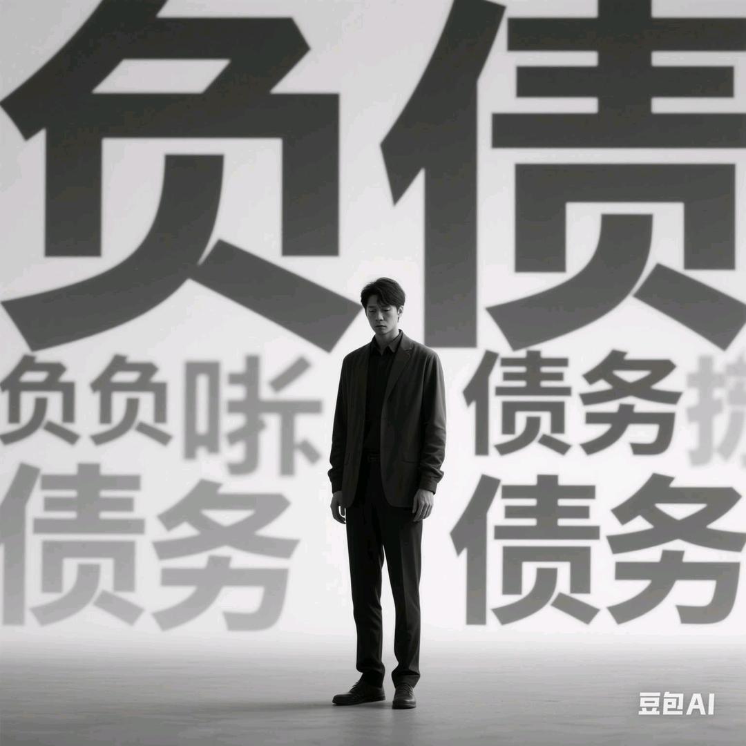 负债累累