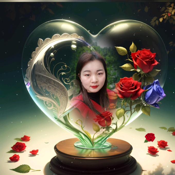杏花散养家禽