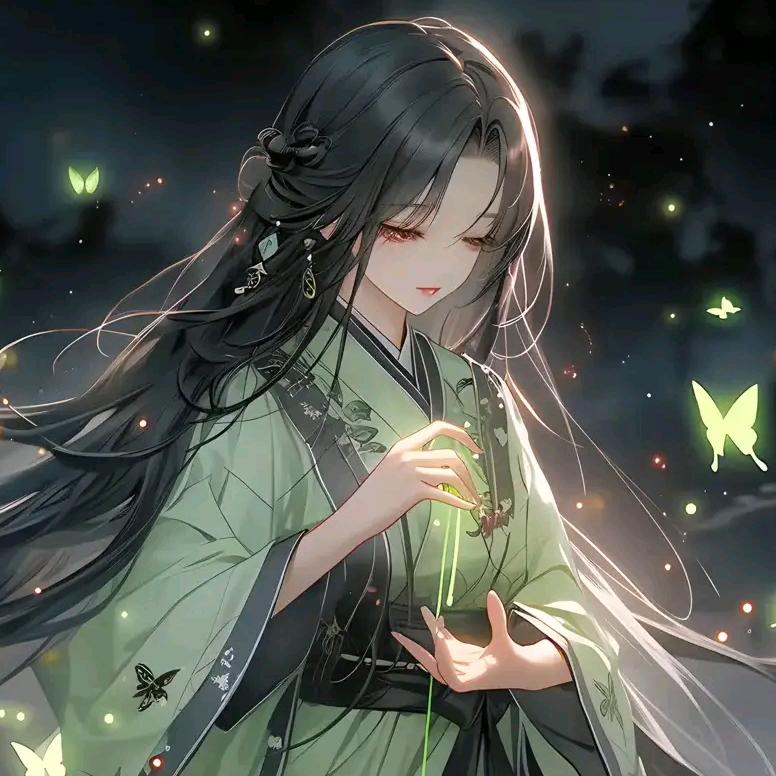 薄荷绿姑娘