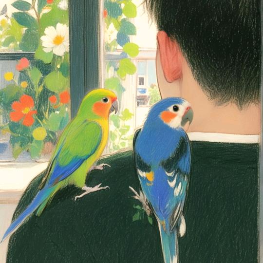 鹦鹉喜乐的日常