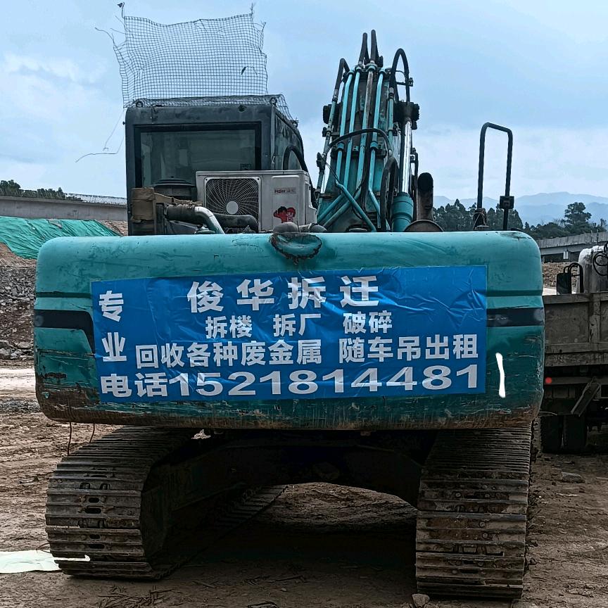 阳春俊华金属回收 随车吊炮机出租