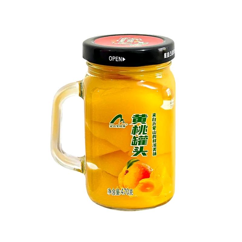 蒙山果树林水果罐头