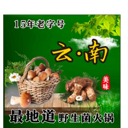 菌壹鲜野生菌蒸汽石锅鱼