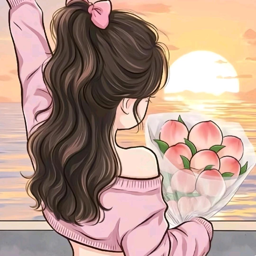 奶油桃子