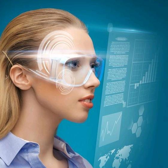 远红外光亮眼镜