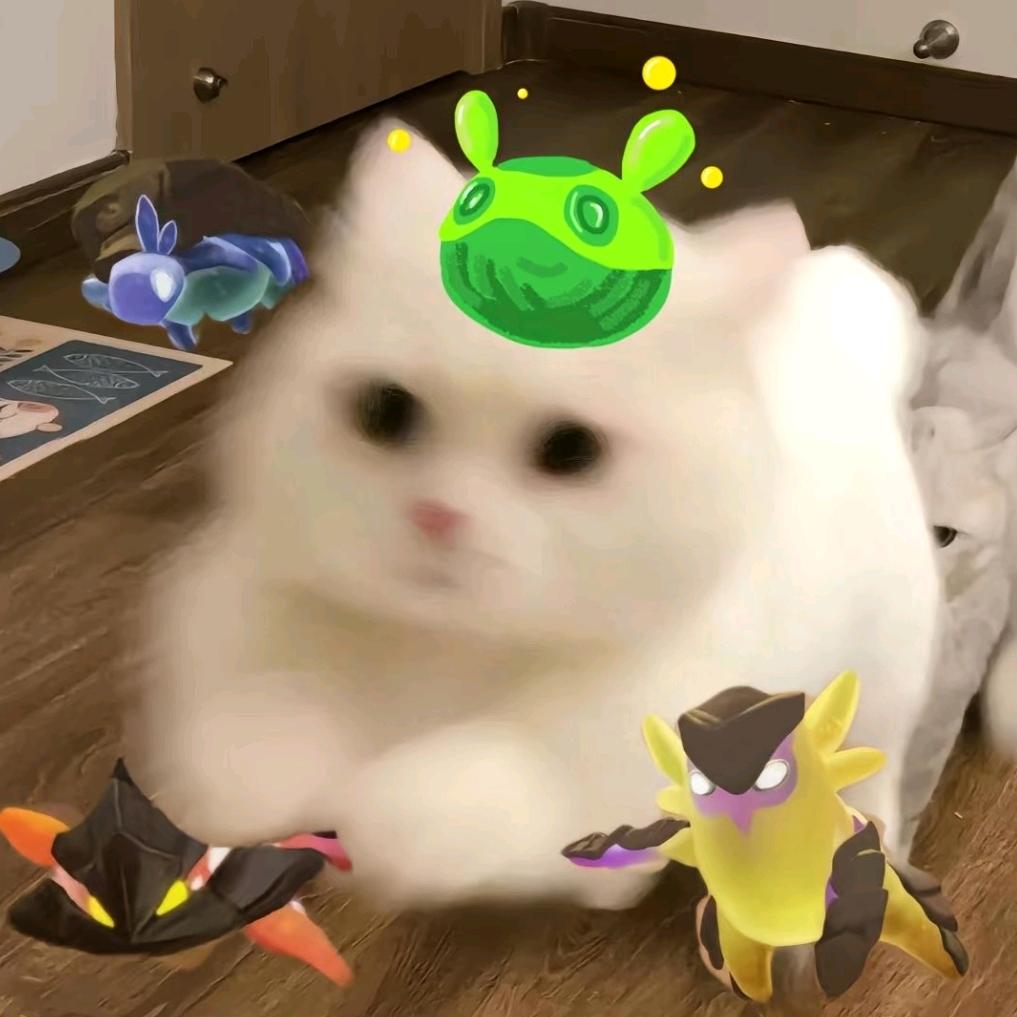 刚刚猫踩到键盘了>ᴗoಣ