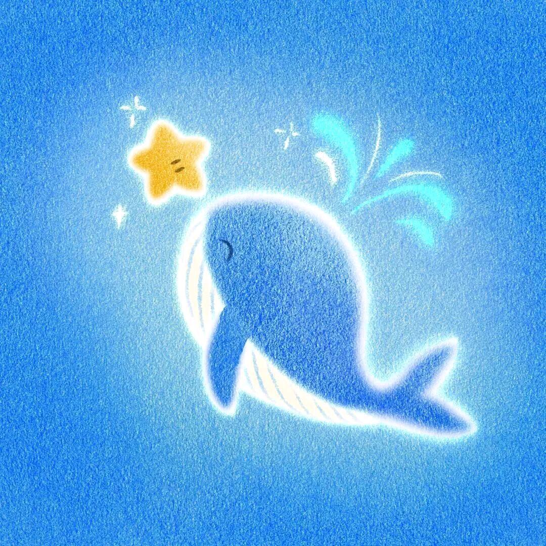 摆烂吧！孔雀鱼（水草里的鱼）