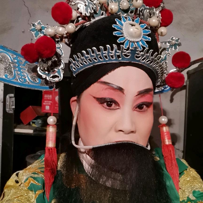 晋剧绒花