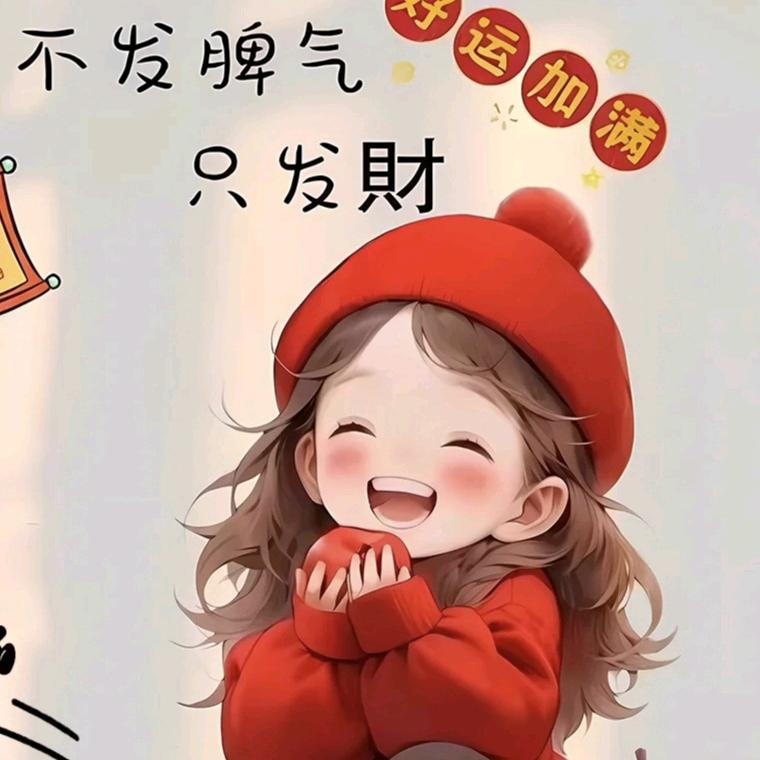 不发脾气只发财