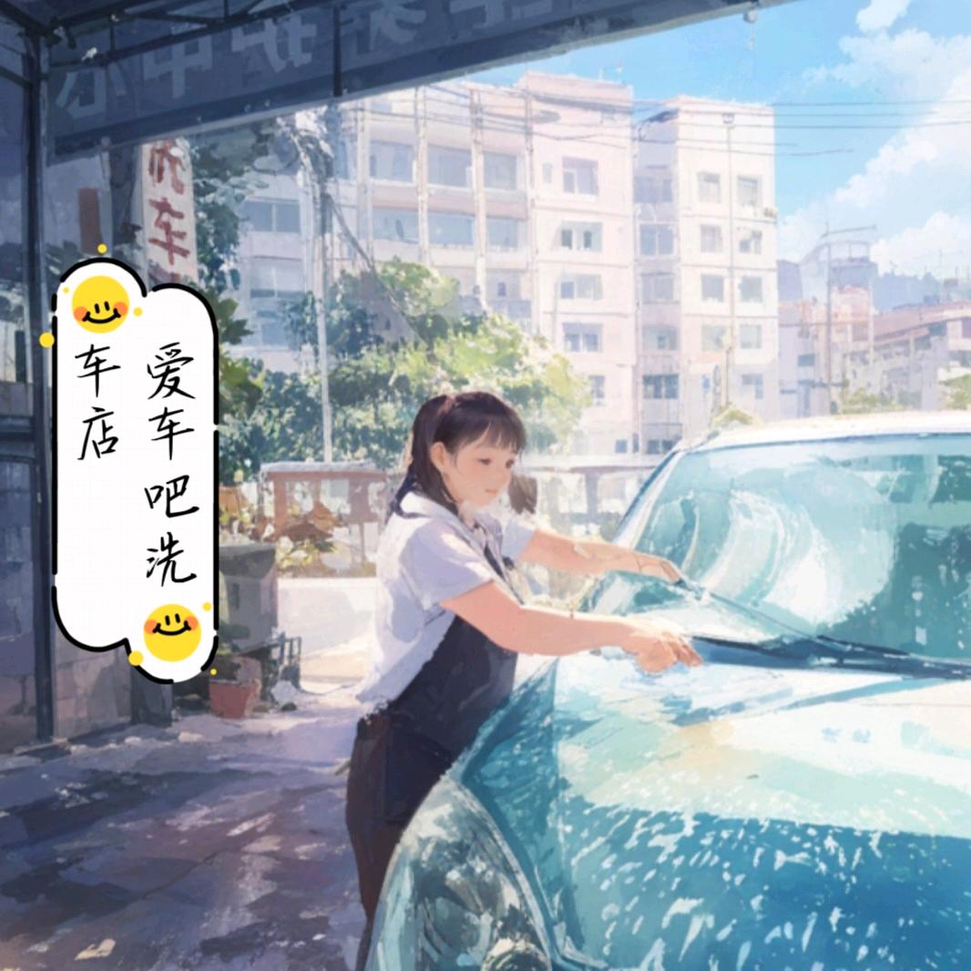 洗车的憨憨