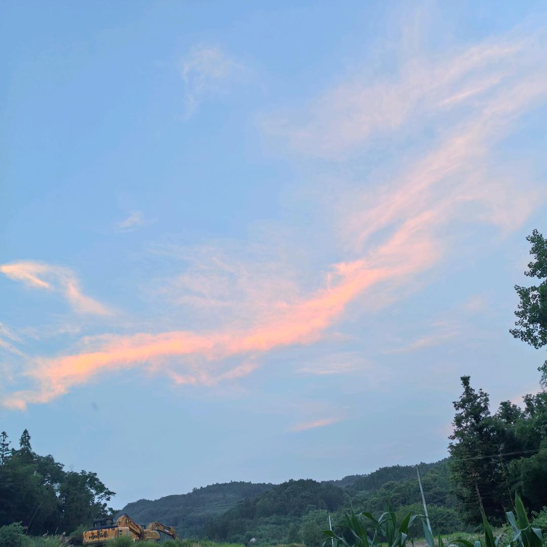晚霞