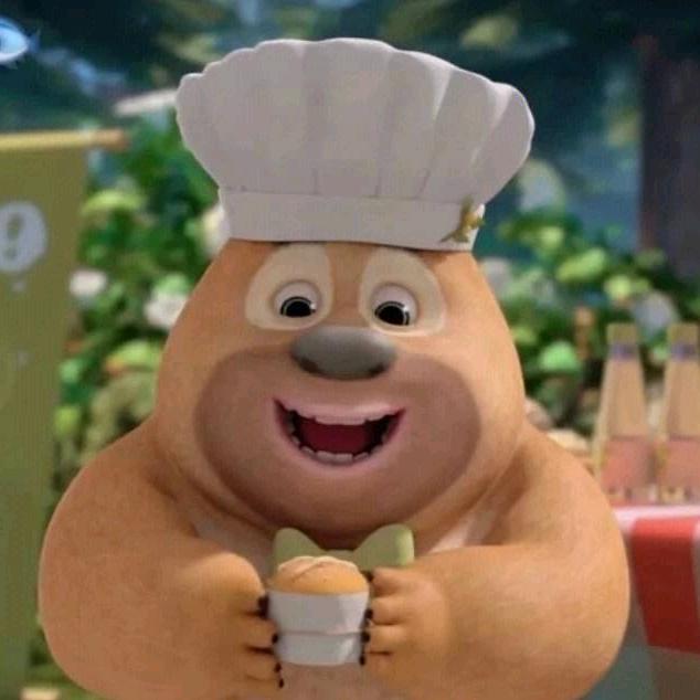 熊二，老鸡蛋糕