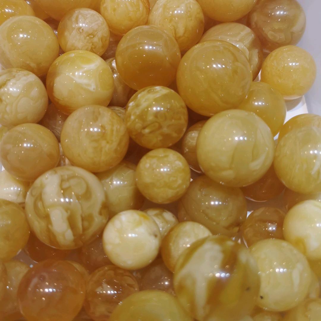 圆圆琥珀蜜蜡