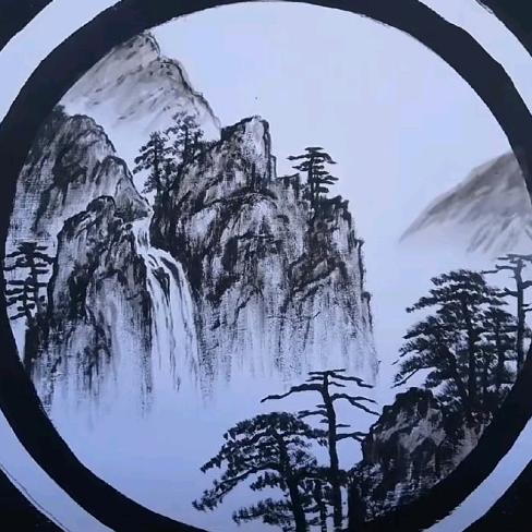 油灶画画