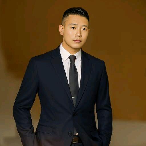 月亮亲吻晚风