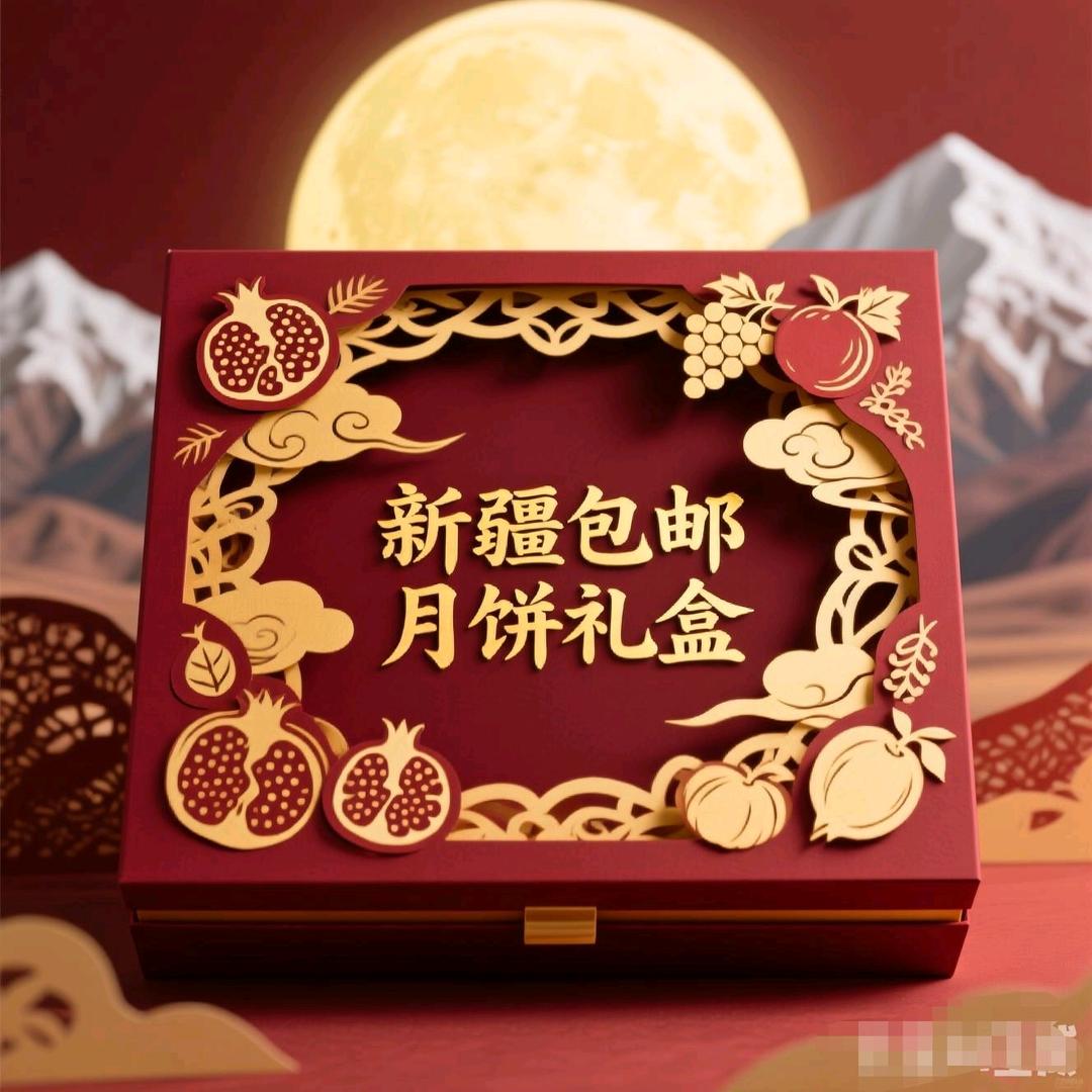 新疆月饼礼盒乌鲁木齐本地仓