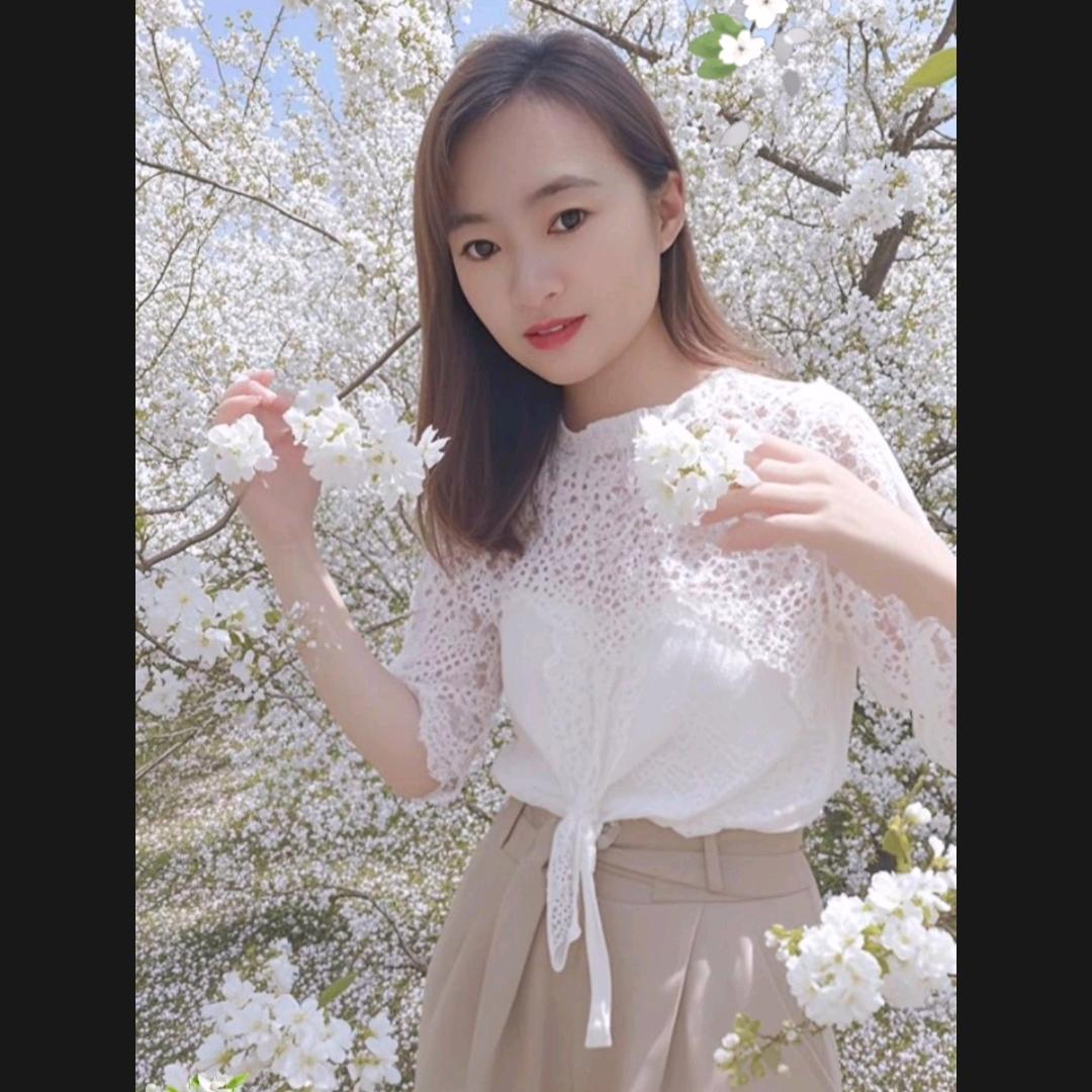 花瓣落地