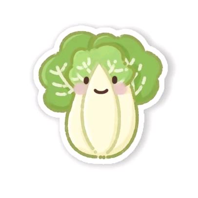 ①颗白菜