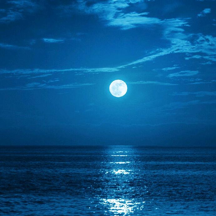 白色月光（地中海）⭐❤U