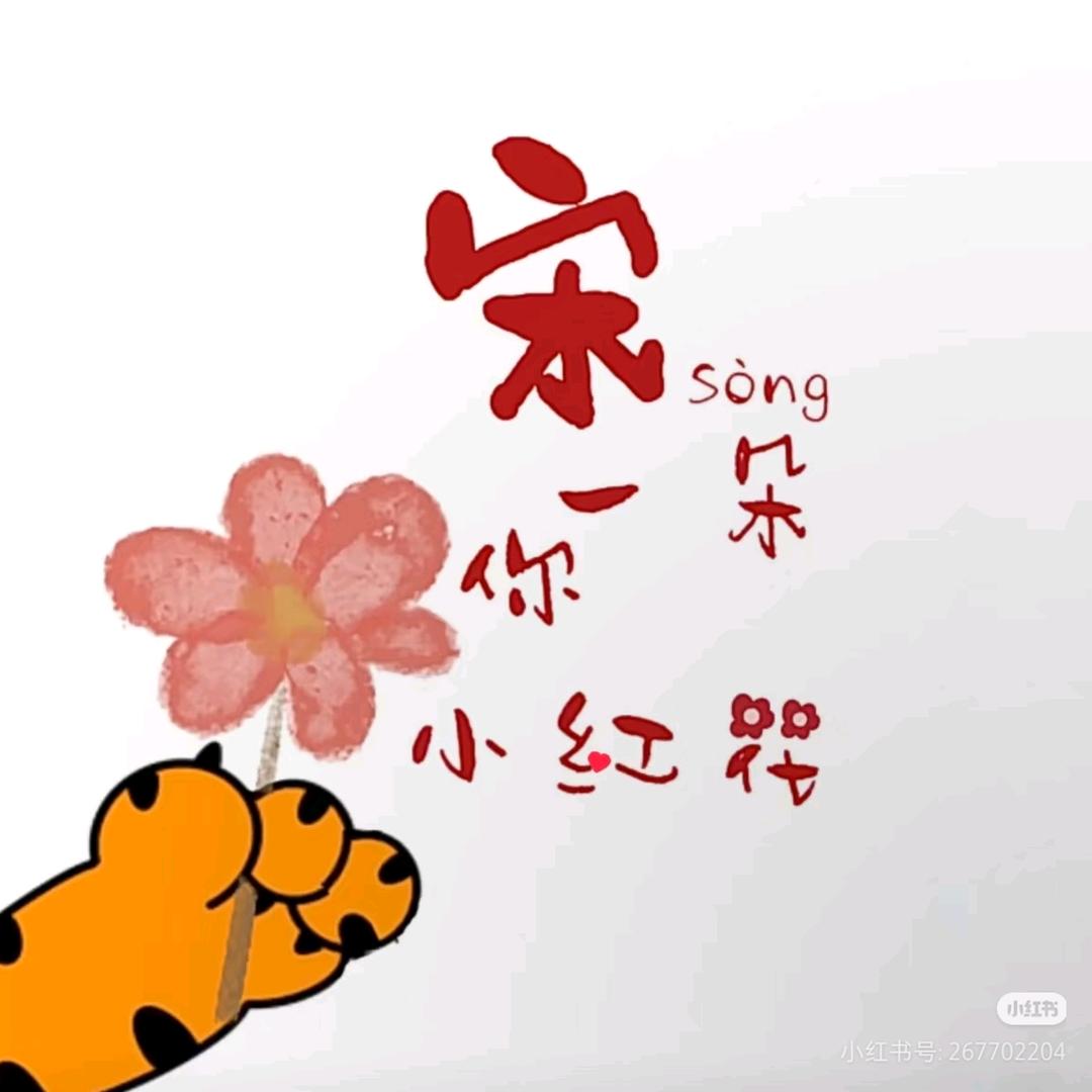 “宋”你一朵小红花🌺