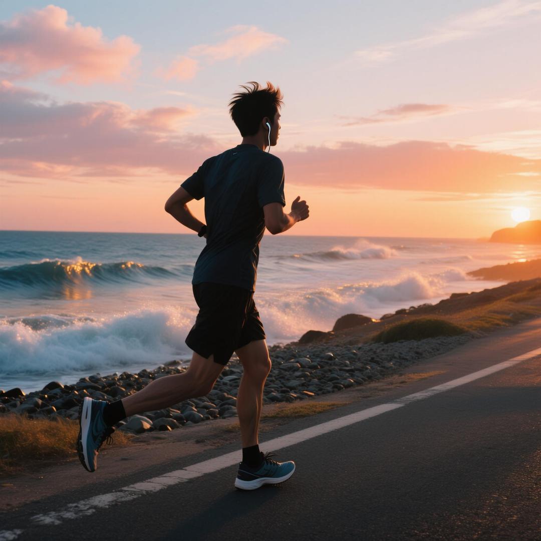 SUNSET RUNNER.