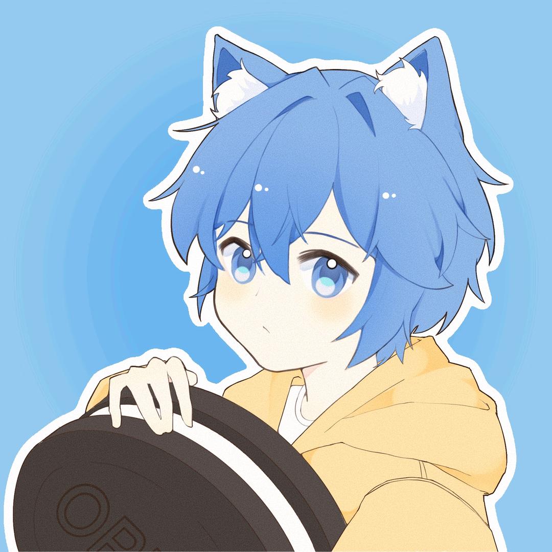 认真猫
