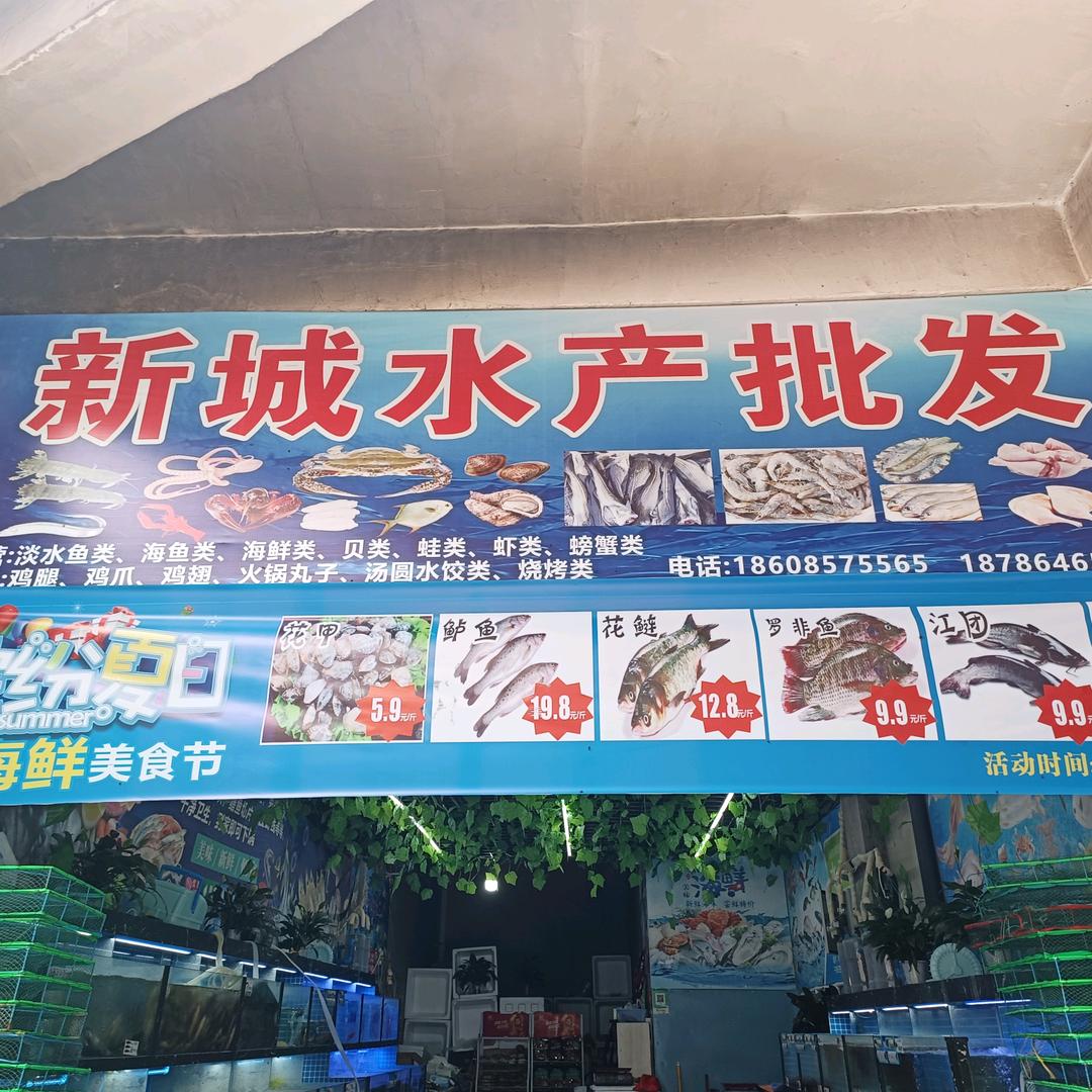 新城水产批发零售