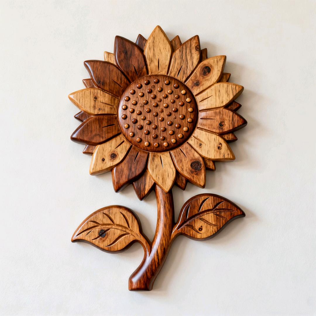 向日葵木艺