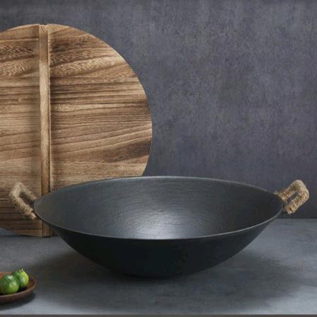 思迈商贸铁匠老式生铁锅