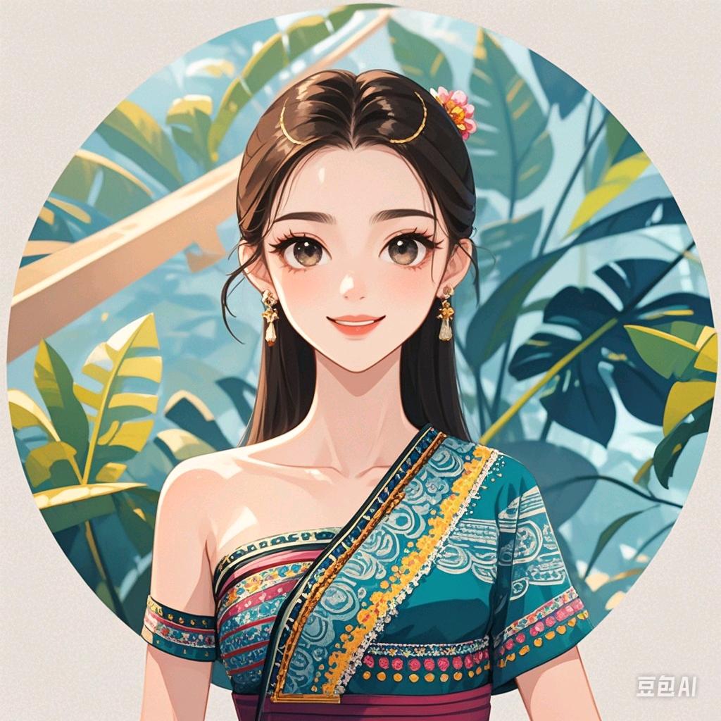 傣族阿妹在芒市