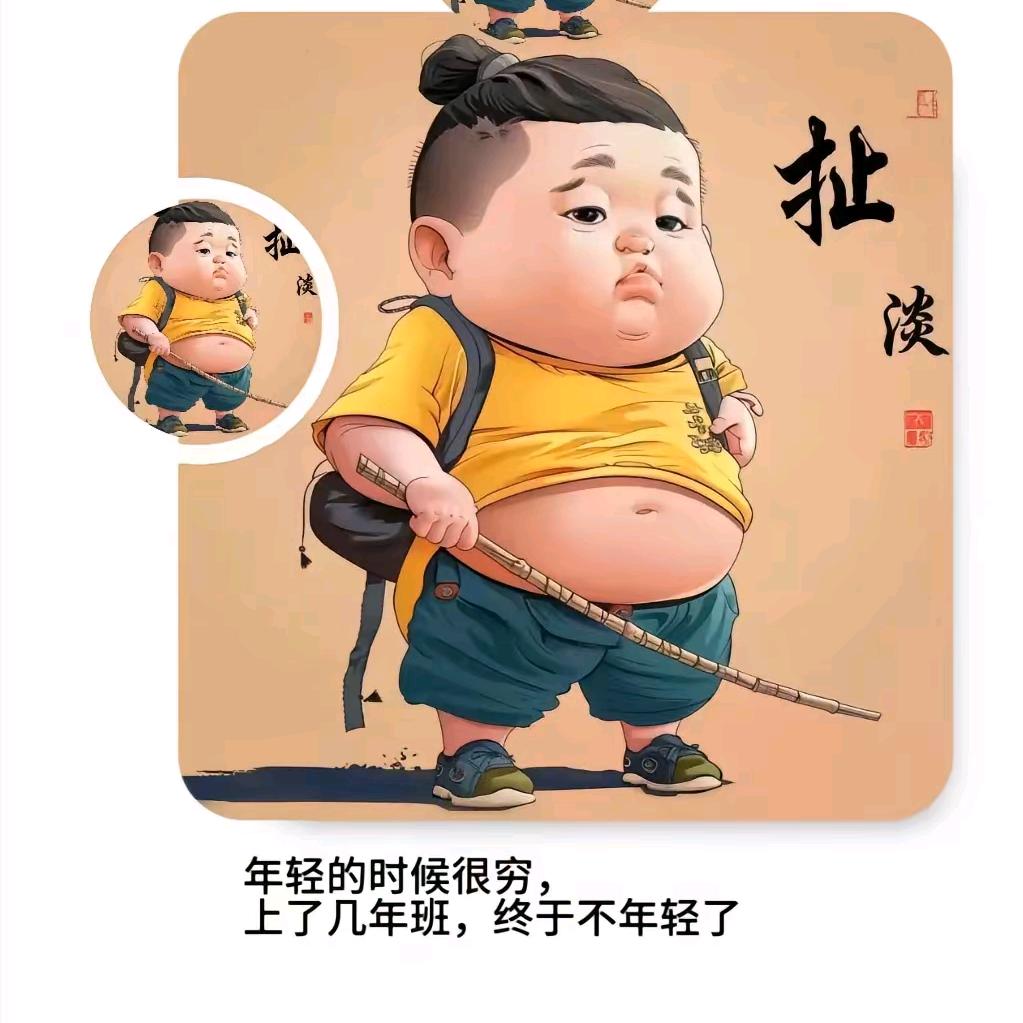 瘦巴巴的老爷们～