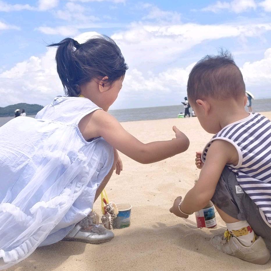 鱼儿自由自在的游来游去