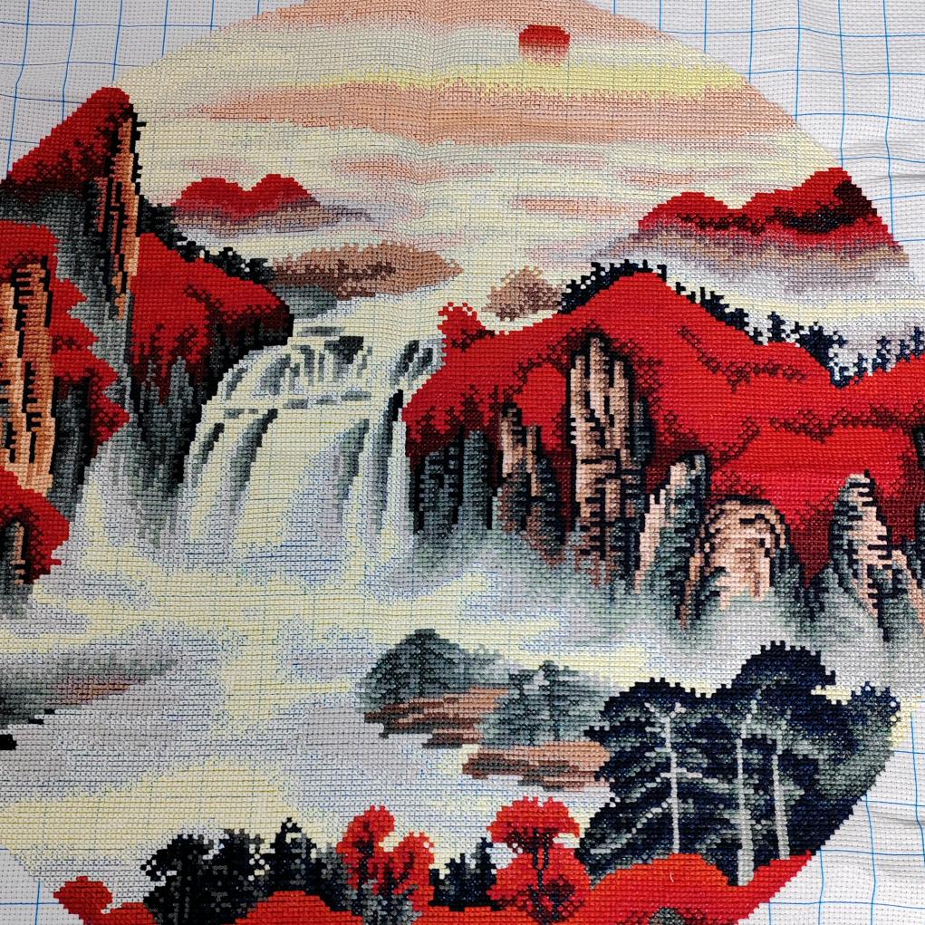 王小浩十字绣