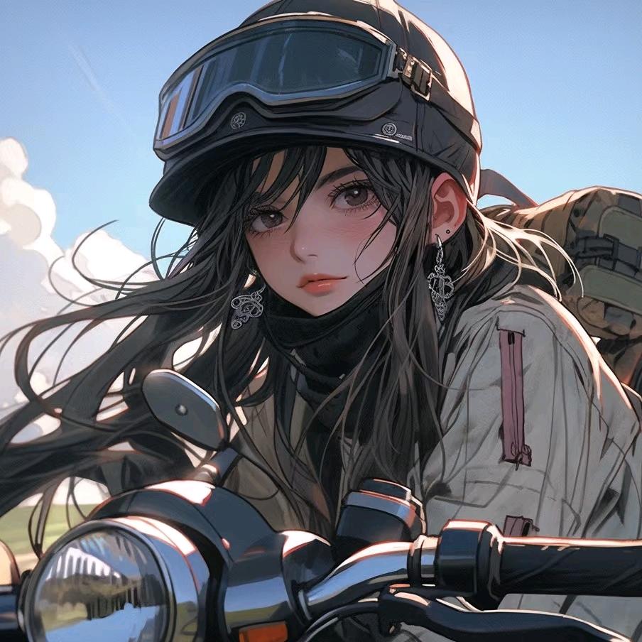 骑着摩托去旅行