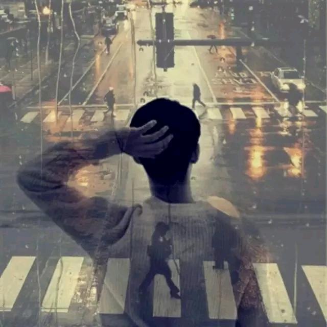 落泪的影子