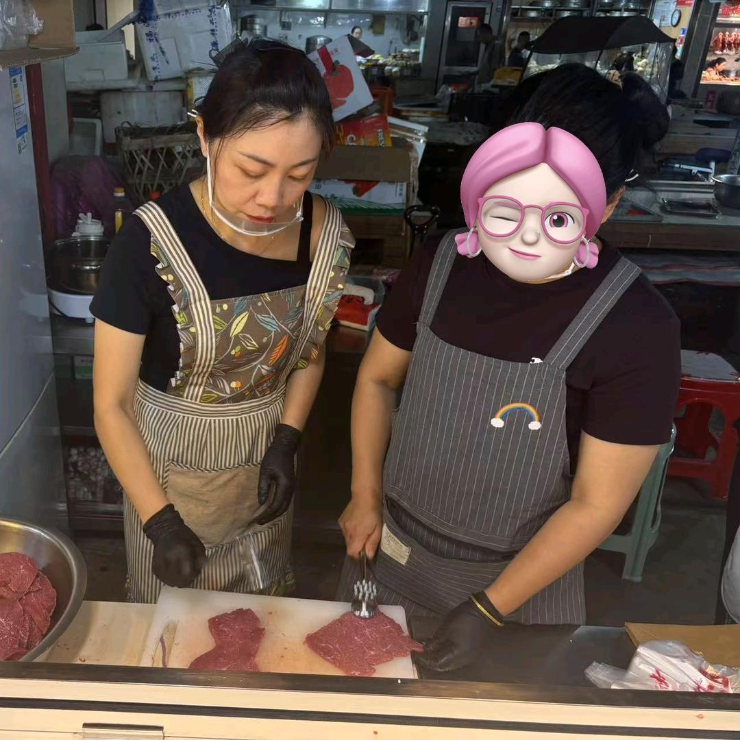 白菜静静现切牛排