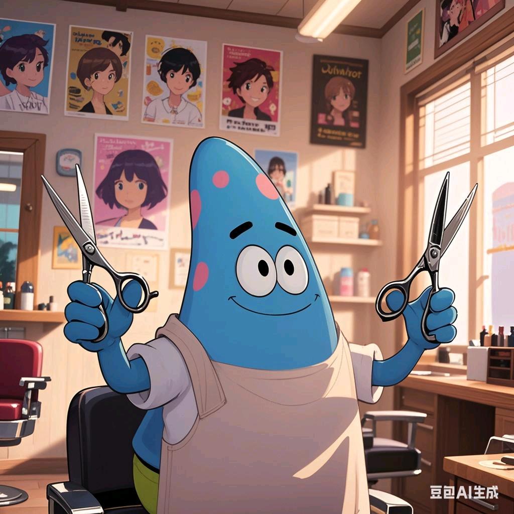 爱剪男发的小崎