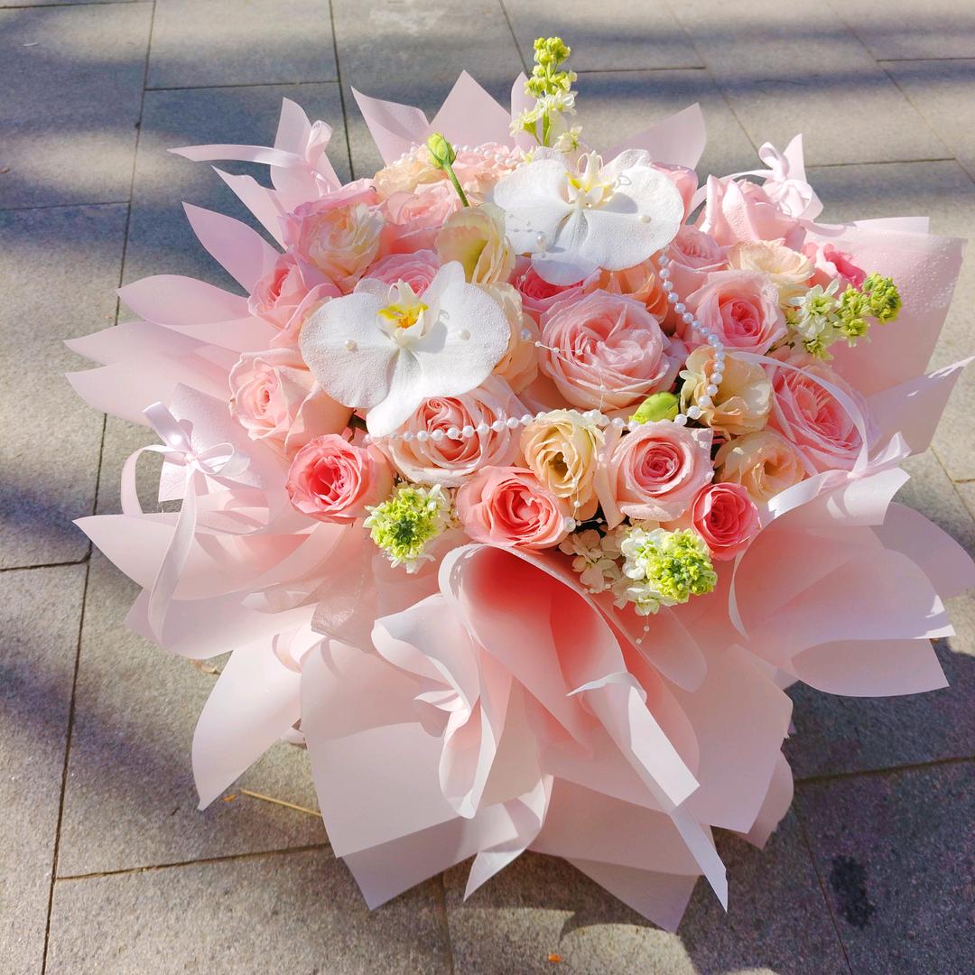 长武西大街五月鲜花