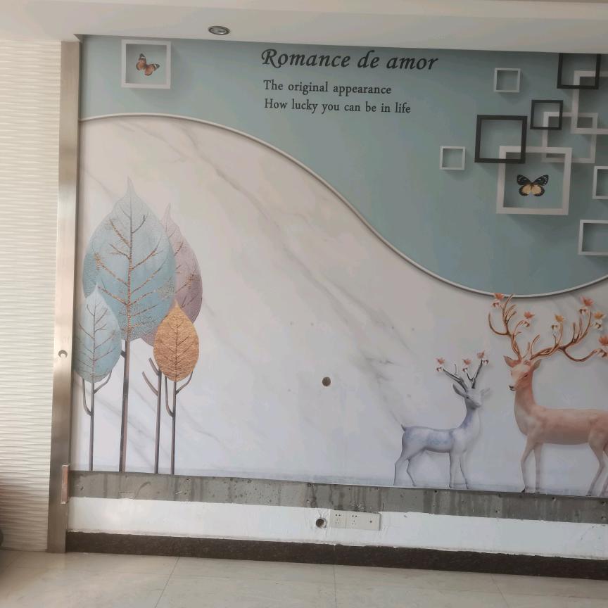 专业贴墙纸、墙布