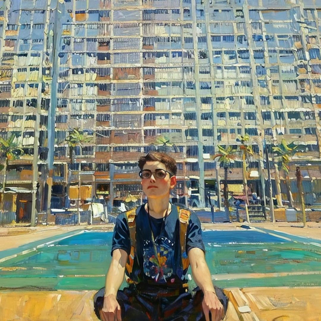 瘦得不是很明显