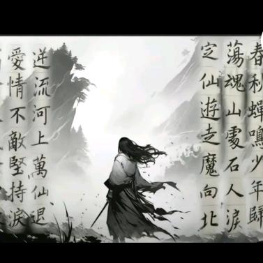 寒江獨釣!