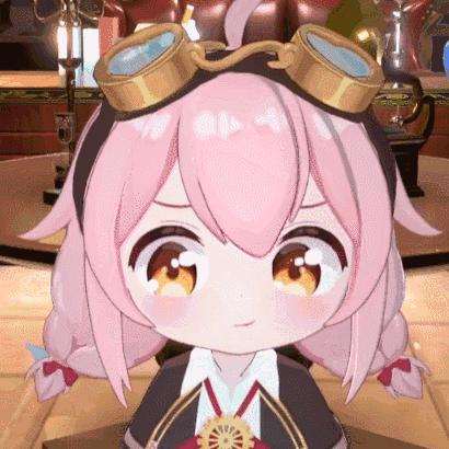 月下的悠闲时光