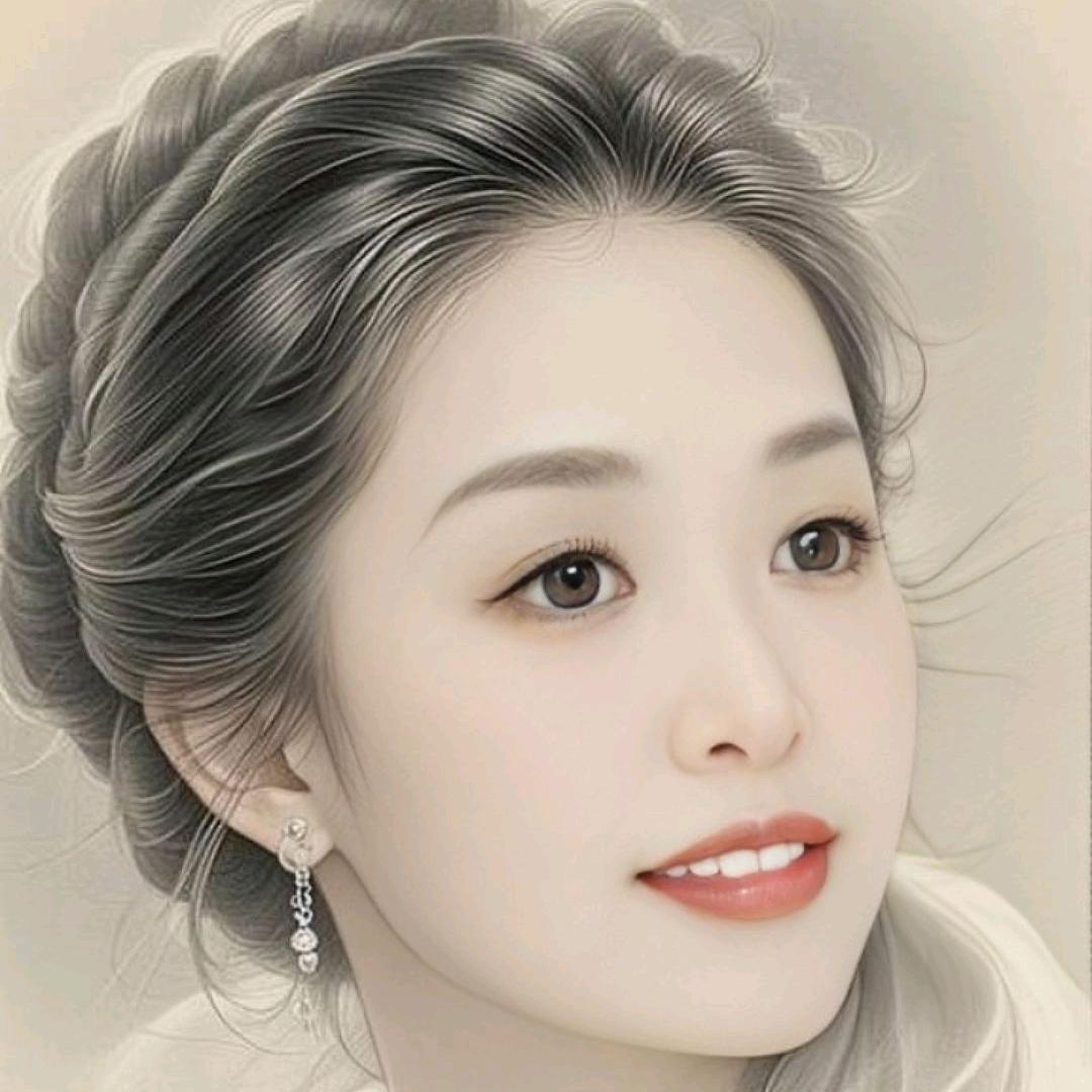 微笑面对生活。