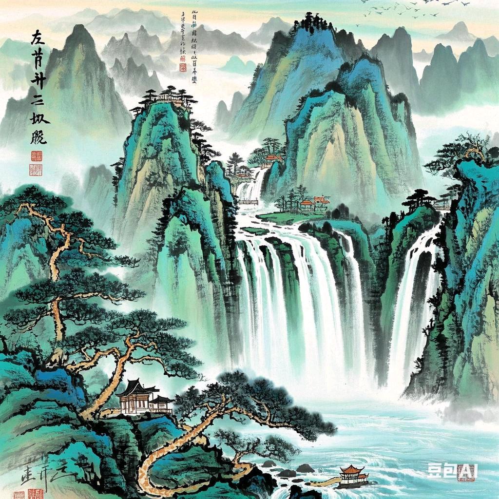 清河瀑梁