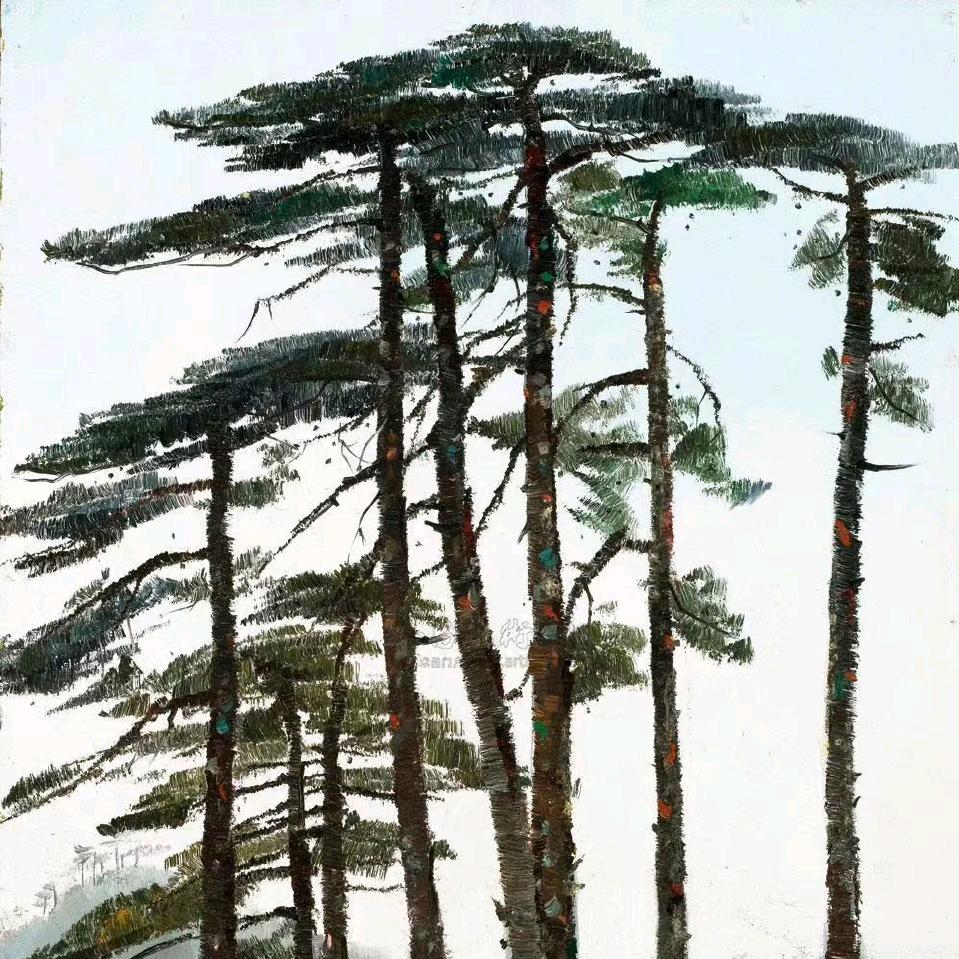 山居玩树石