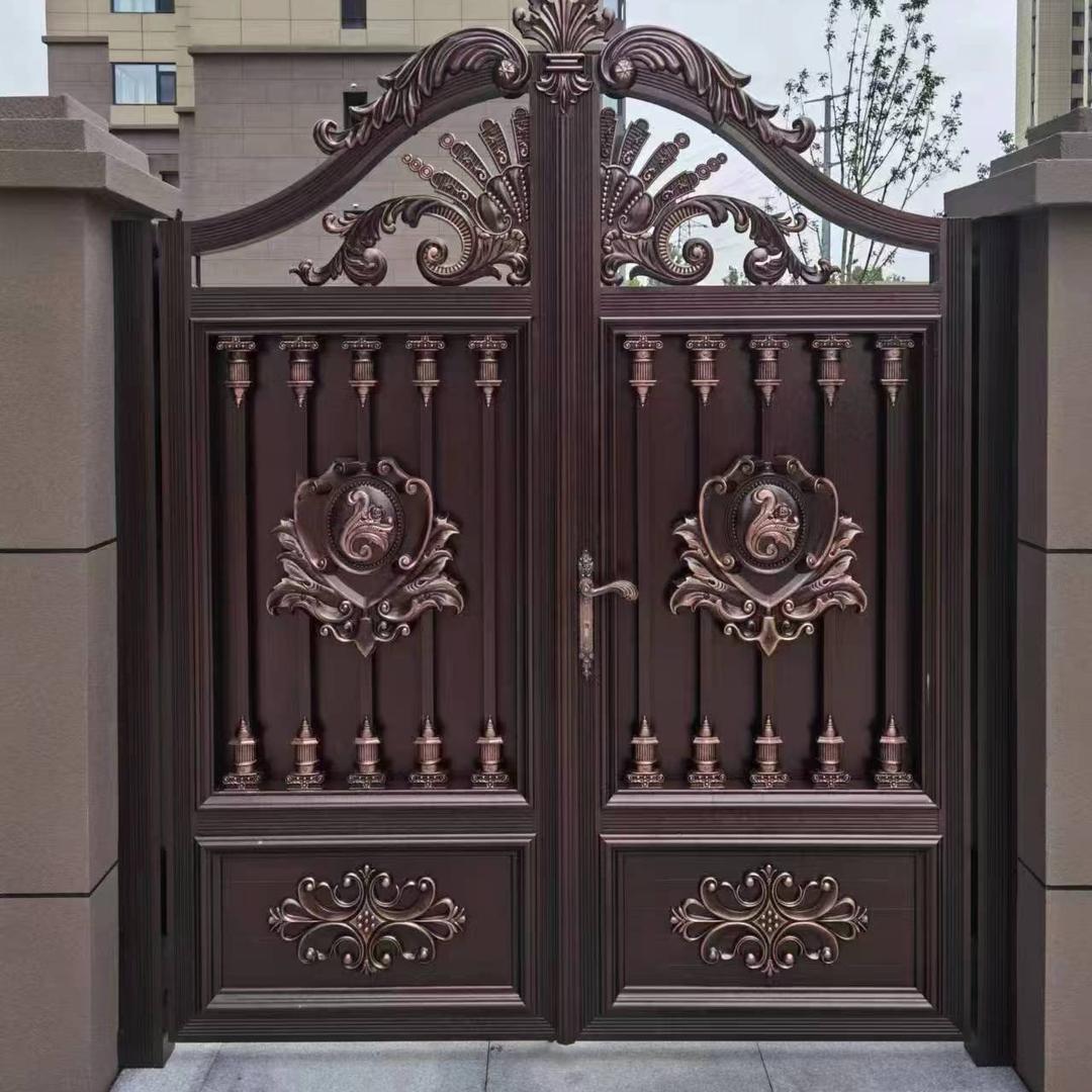 乾能铝艺大门护栏