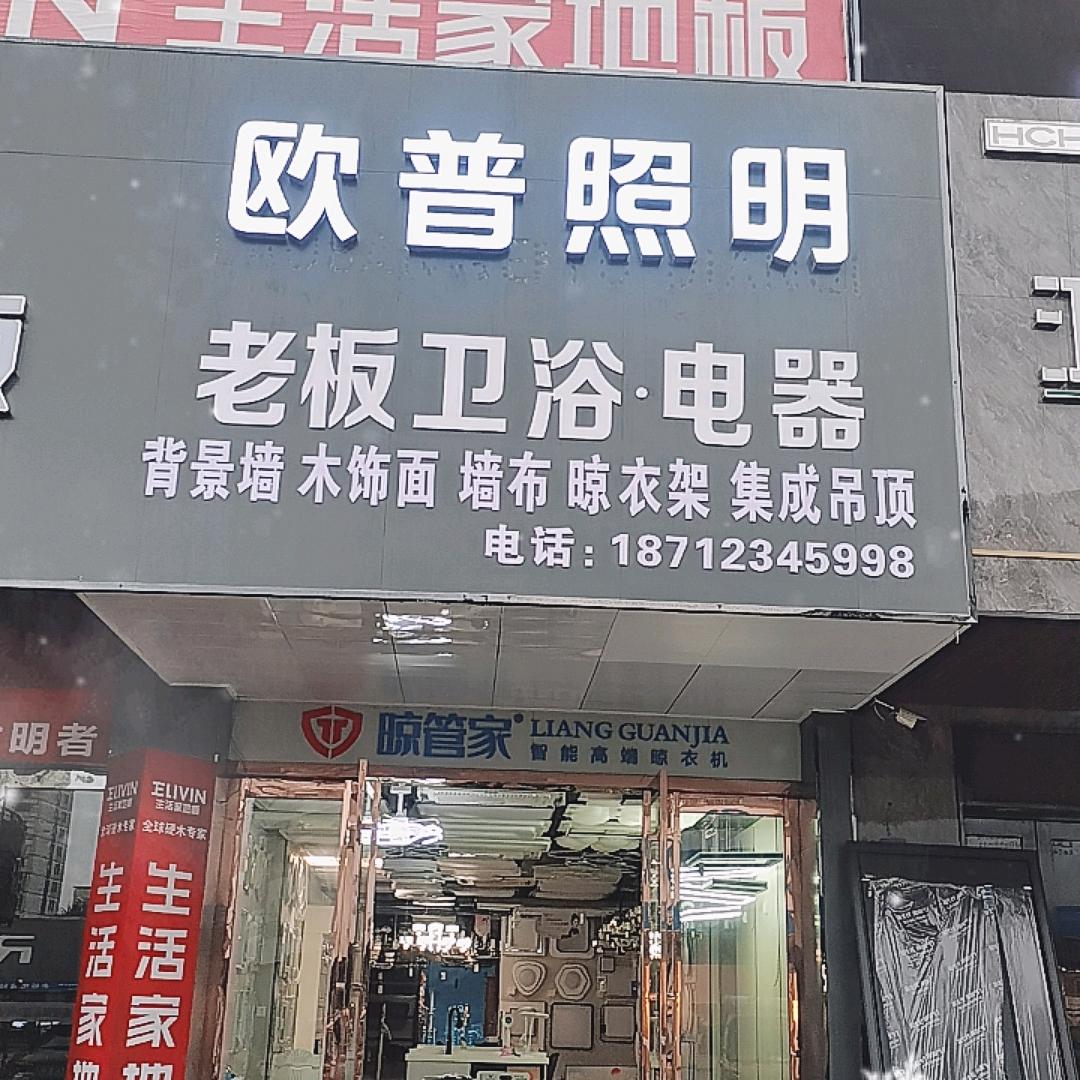 欧普照明 公牛开关  洗衣柜.墙布灯具