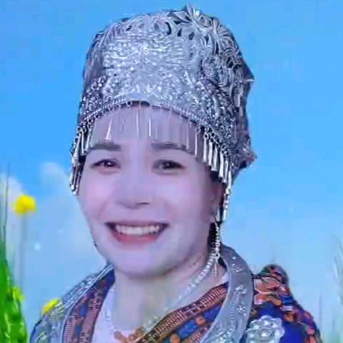 夕阳女孩